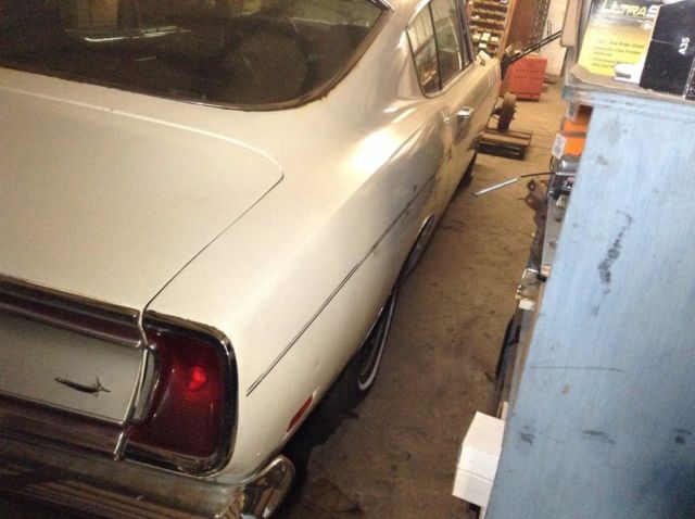 1969 White Plymouth Barracuda Fastback