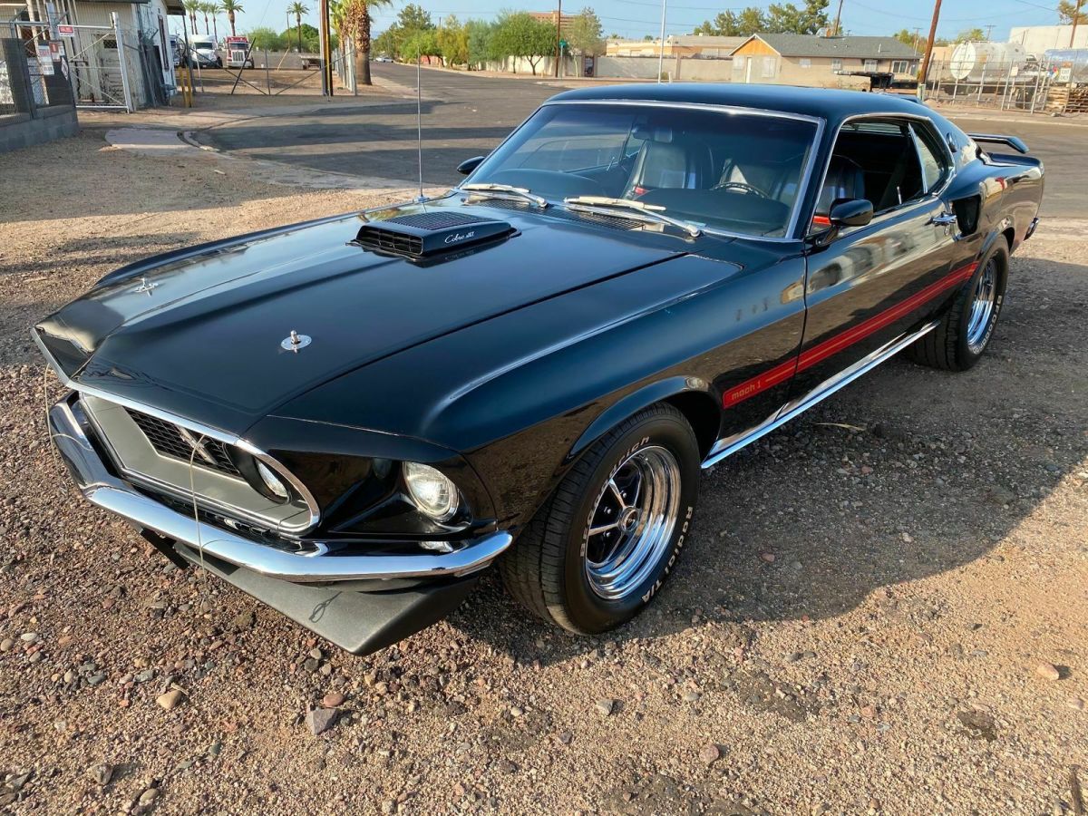 1969 Black Ford Mustang Coupe