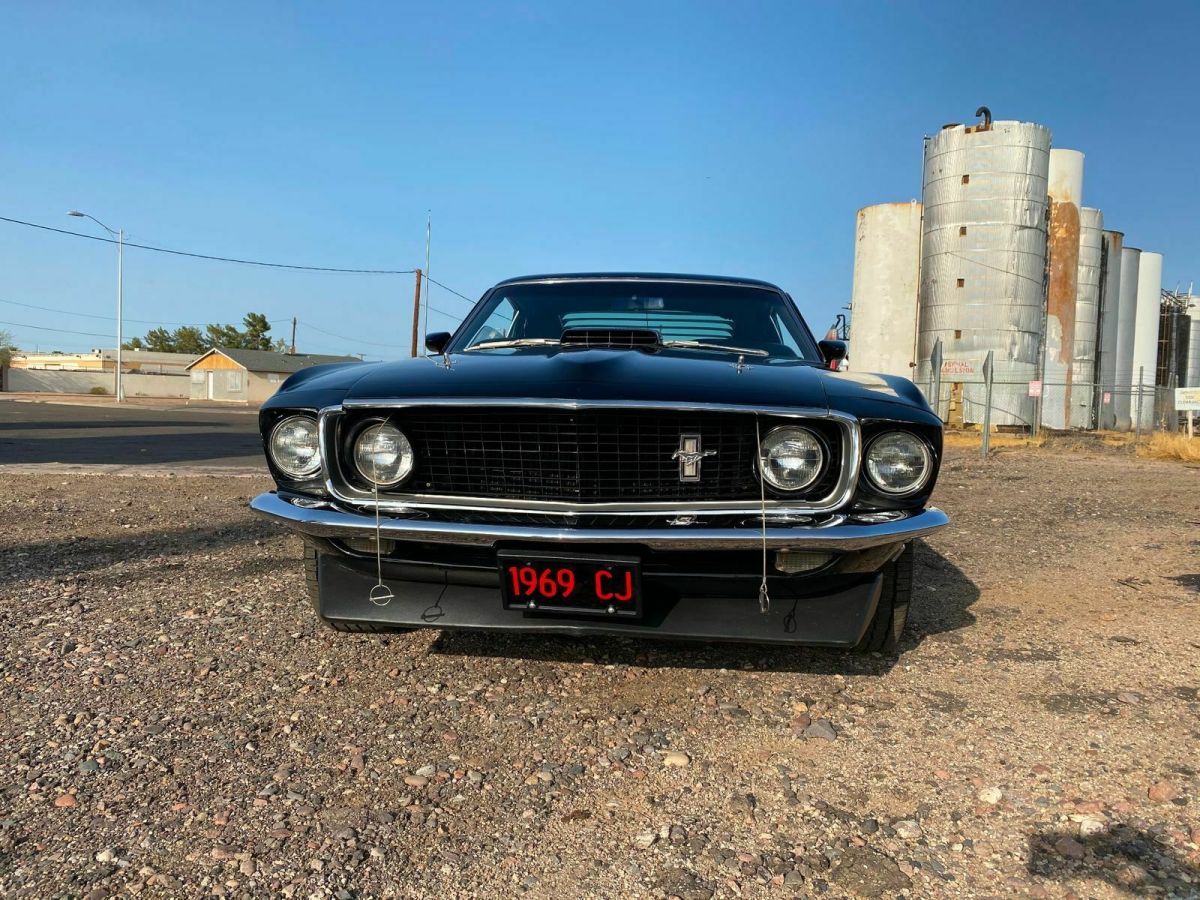 1969 Black Ford Mustang Coupe