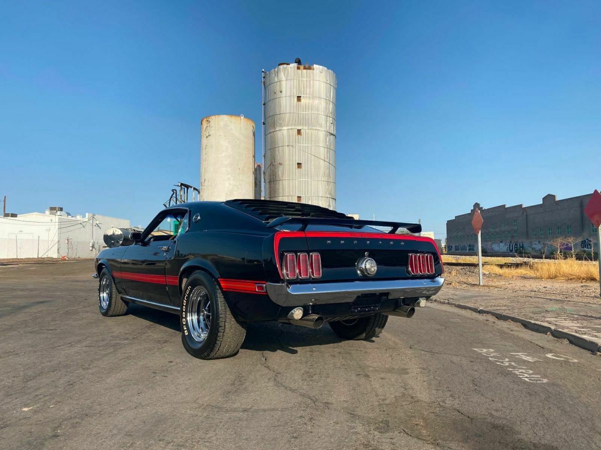 1969 Black Ford Mustang Coupe