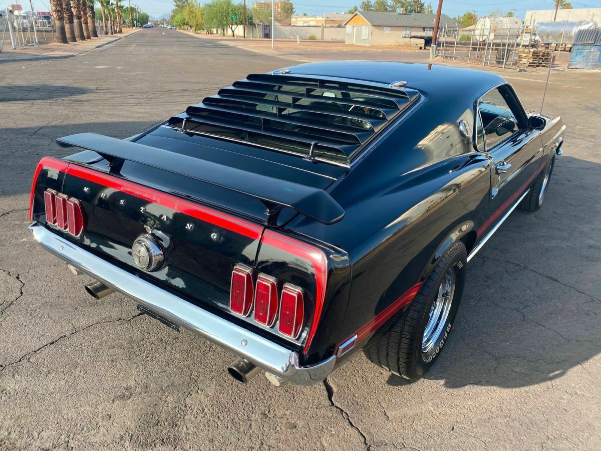 1969 Black Ford Mustang Coupe
