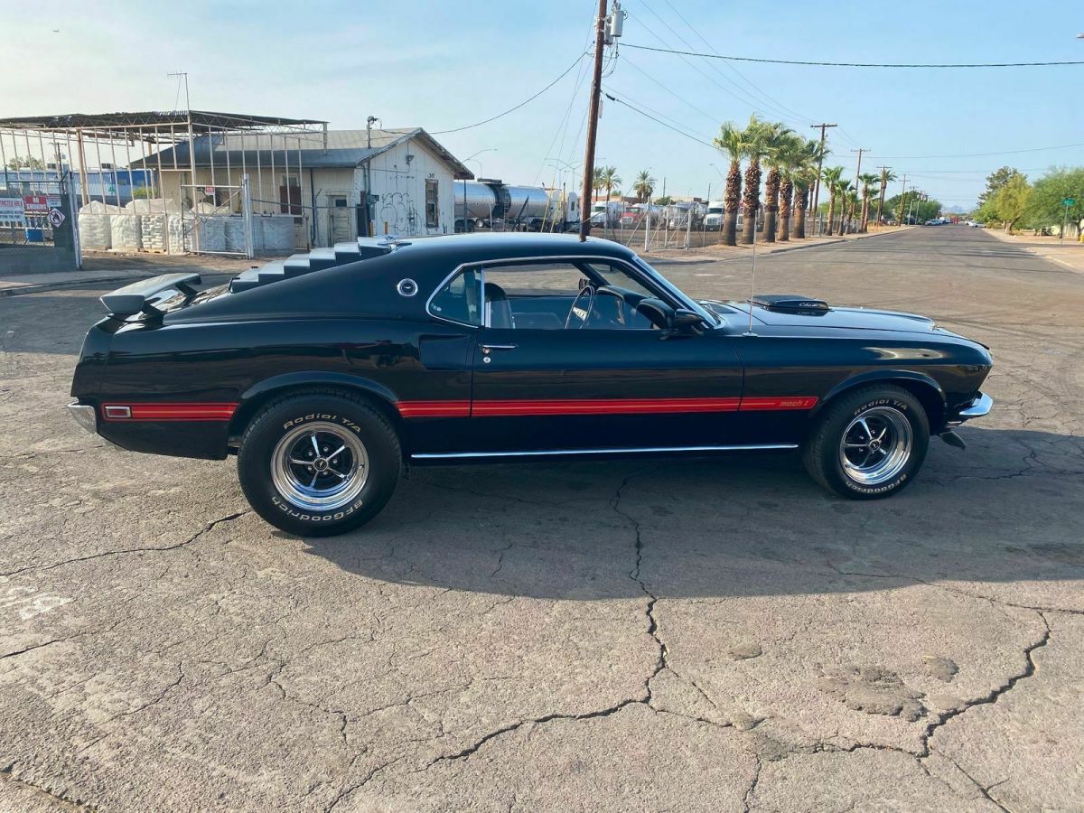 1969 Black Ford Mustang Coupe