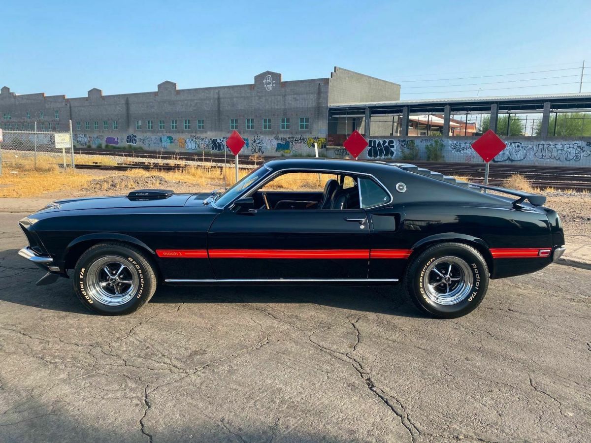 1969 Black Ford Mustang Coupe