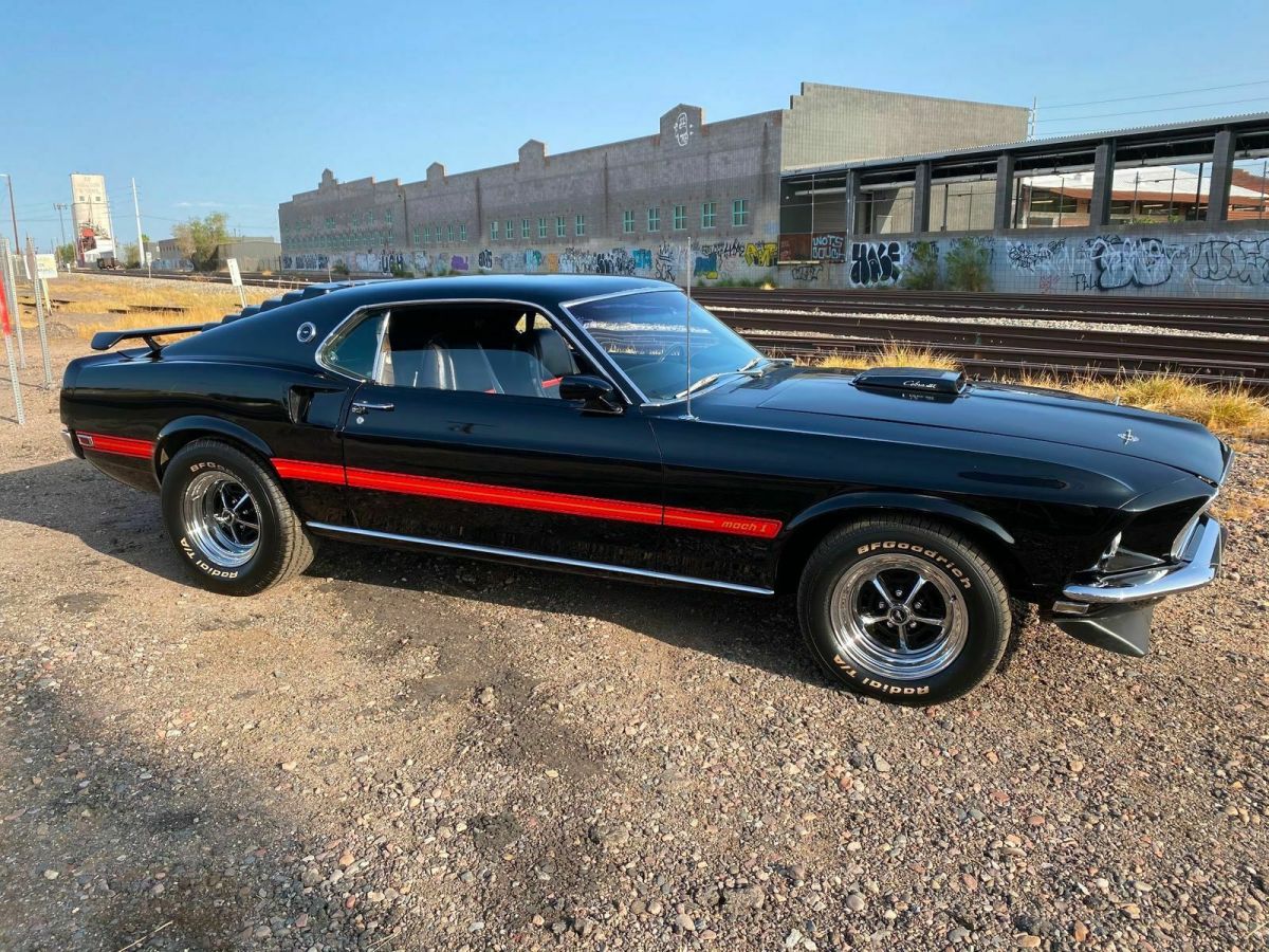 1969 Black Ford Mustang Coupe