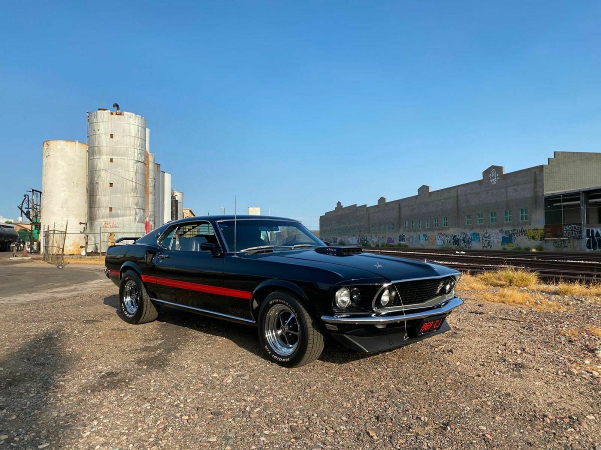 1969 Black Ford Mustang Coupe