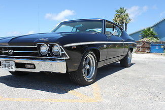 1969 Black Chevrolet Chevelle Coupe