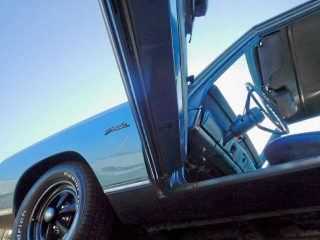 1969 Blue Plymouth Satellite Wagon