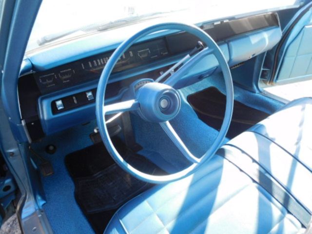 1969 Blue Plymouth Satellite Wagon