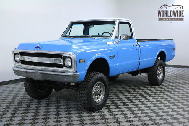 1969 Blue Chevrolet C10