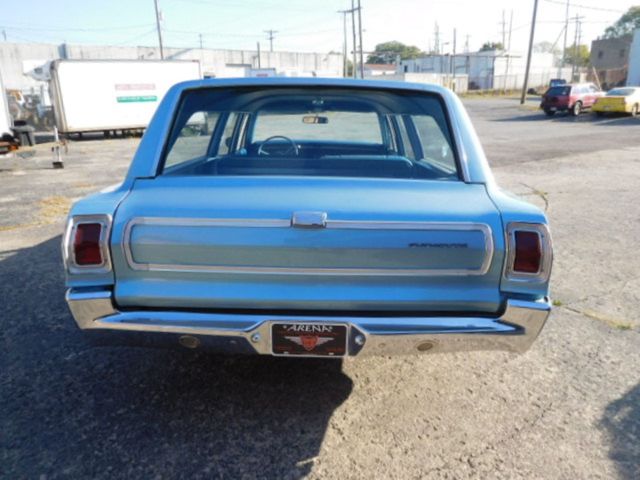 1969 Blue Plymouth Satellite Wagon