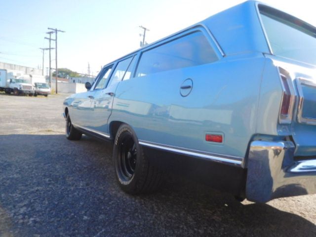1969 Blue Plymouth Satellite Wagon