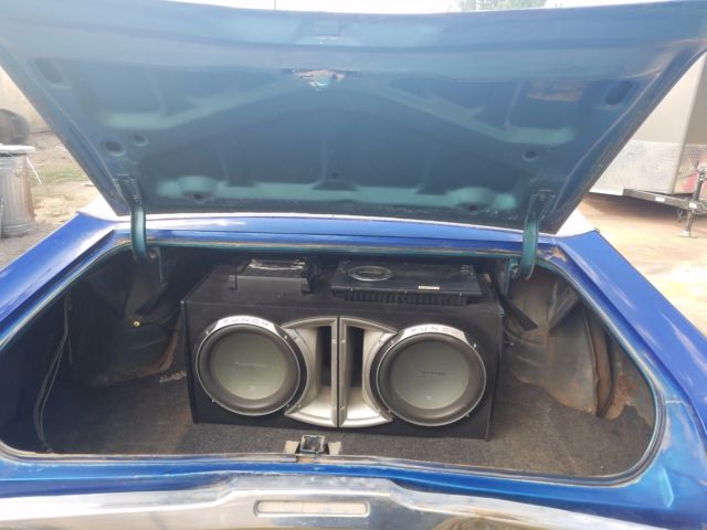 1969 Blue Buick Skylark Coupe