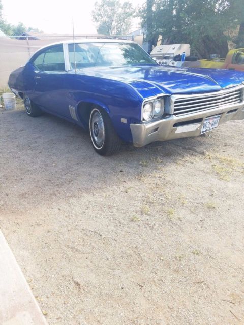 1969 Blue Buick Skylark Coupe