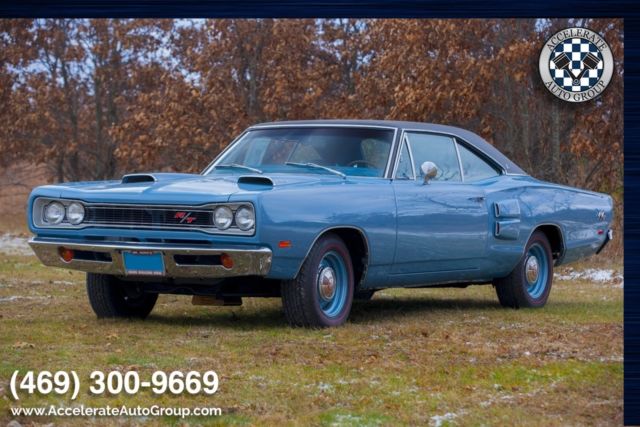 1969 Blue Dodge Coronet Coupe