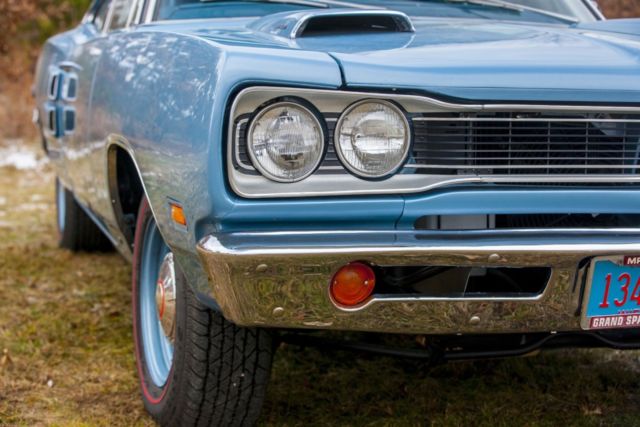 1969 Blue Dodge Coronet Coupe