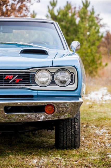 1969 Blue Dodge Coronet Coupe