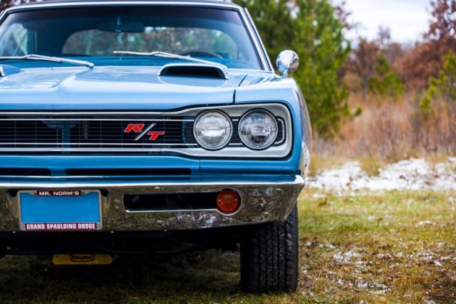 1969 Blue Dodge Coronet Coupe