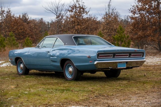 1969 Blue Dodge Coronet Coupe