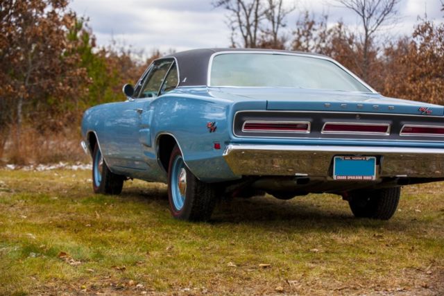 1969 Blue Dodge Coronet Coupe