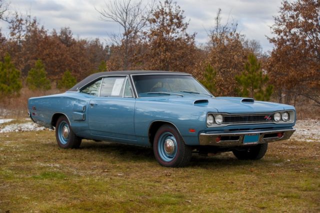 1969 Blue Dodge Coronet Coupe