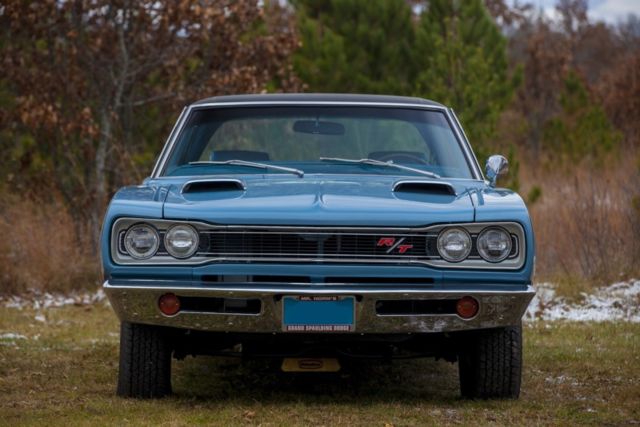 1969 Blue Dodge Coronet Coupe