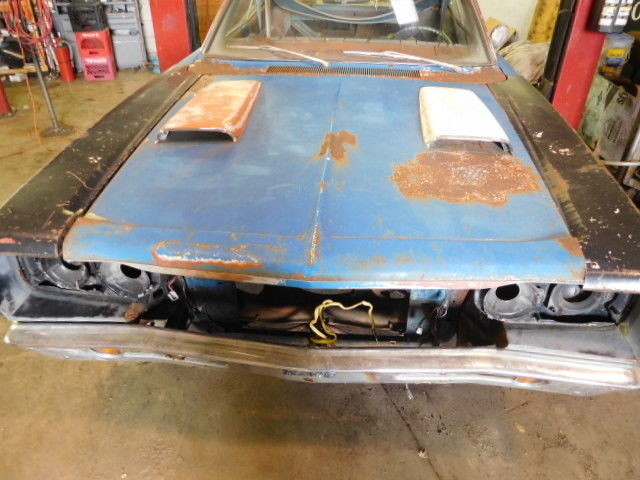 1969 Blue Dodge Coronet Coupe