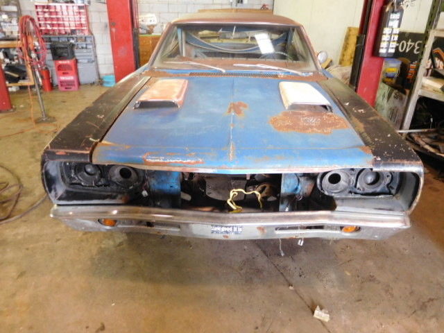 1969 Blue Dodge Coronet Coupe