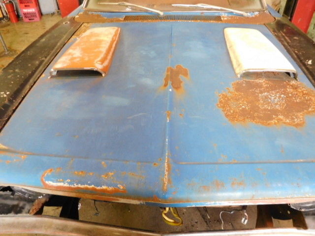 1969 Blue Dodge Coronet Coupe