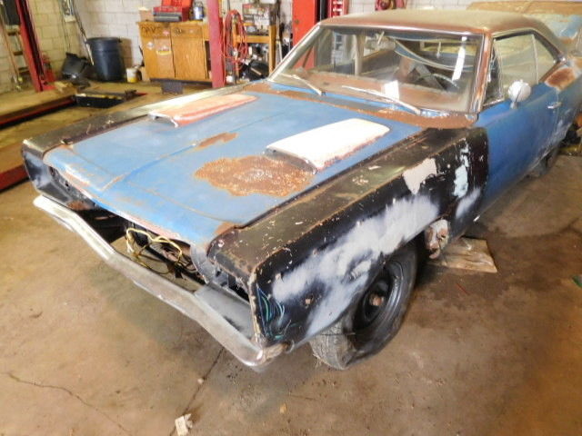 1969 Blue Dodge Coronet Coupe