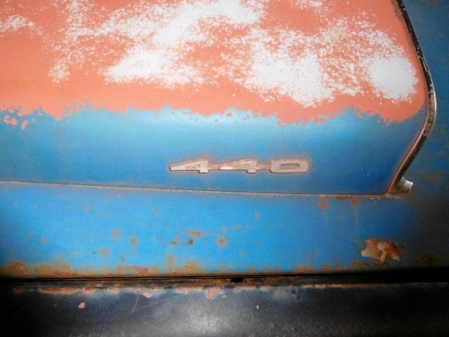 1969 Blue Dodge Coronet Coupe