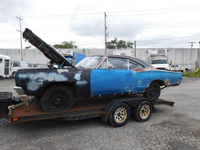 1969 Blue Dodge Coronet Coupe