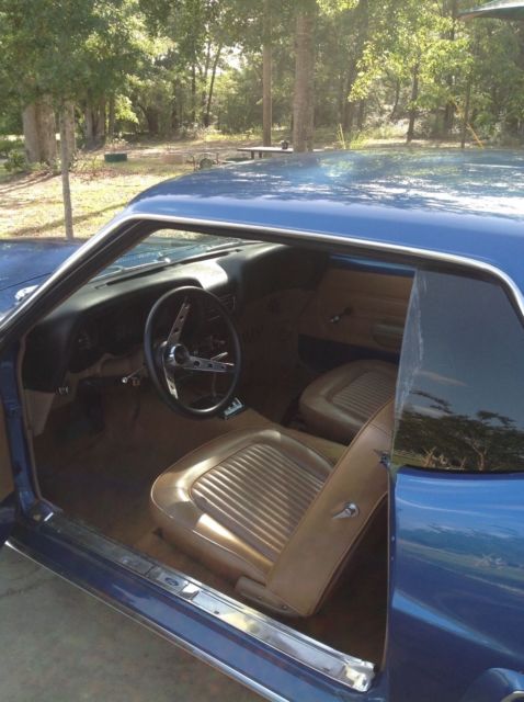 1969 Blue Ford Mustang Coupe