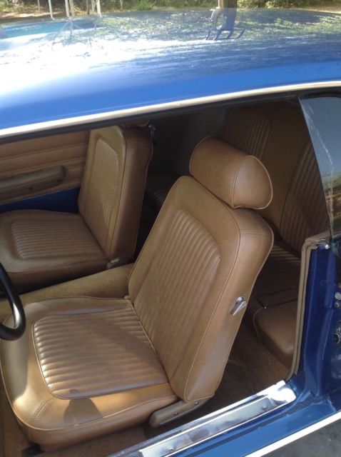 1969 Blue Ford Mustang Coupe