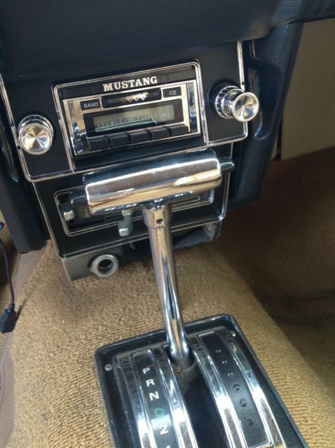 1969 Blue Ford Mustang Coupe