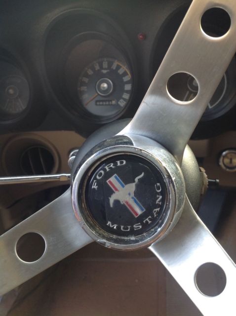 1969 Blue Ford Mustang Coupe