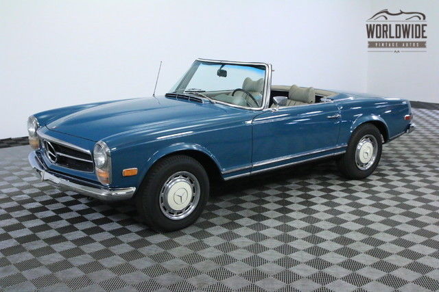 1969 Blue Mercedes-Benz SL-Class