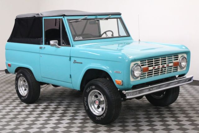 1969 Blue Ford Bronco