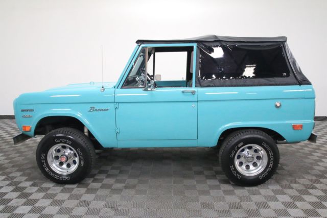 1969 Blue Ford Bronco