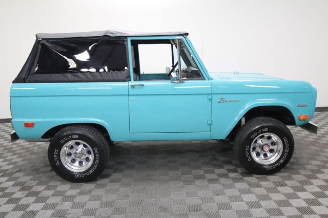 1969 Blue Ford Bronco
