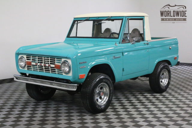 1969 Blue Ford Bronco