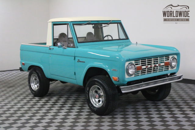 1969 Blue Ford Bronco