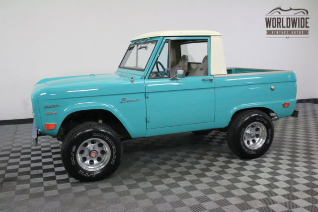 1969 Blue Ford Bronco