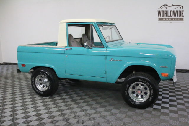 1969 Blue Ford Bronco