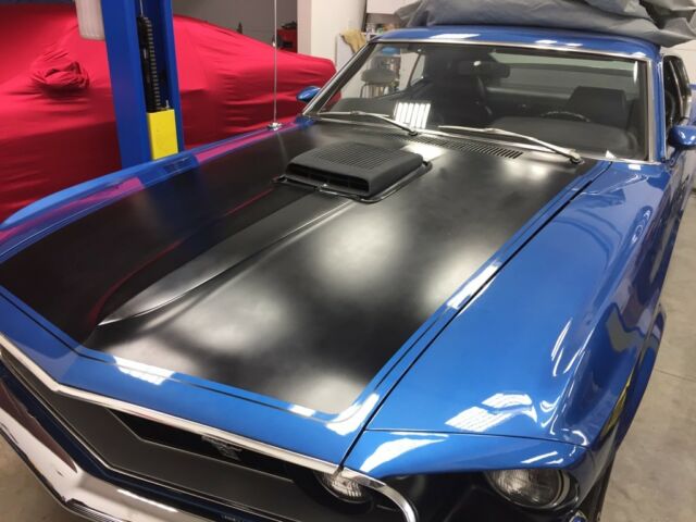 1969 Acapulco Blue Ford Mustang Fastback