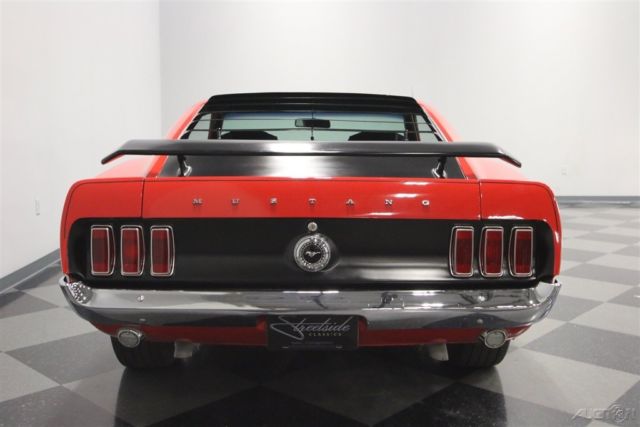 1969 Red Ford Mustang