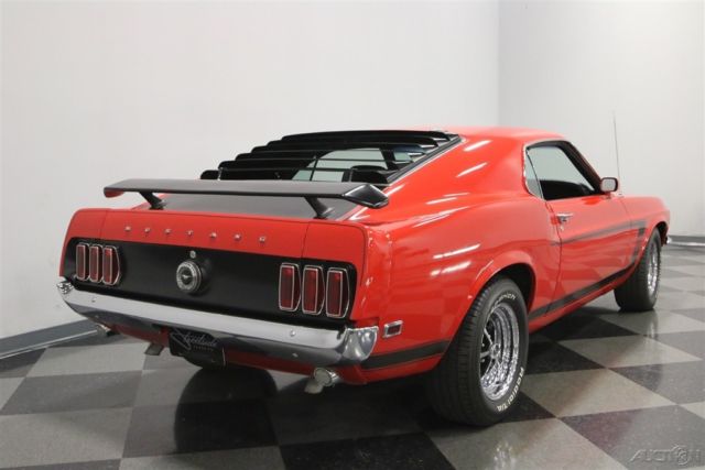 1969 Red Ford Mustang