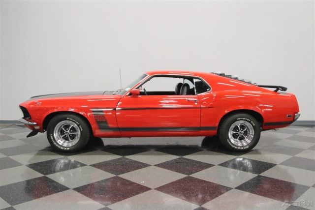 1969 Red Ford Mustang