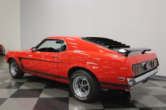 1969 Red Ford Mustang