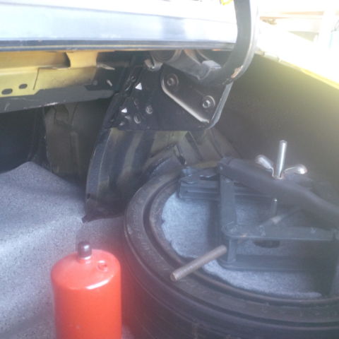 1969 Yellow Ford Mustang Fastback