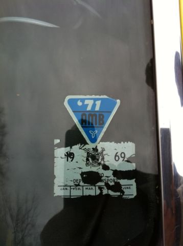 1969 Yellow Ford Mustang Fastback